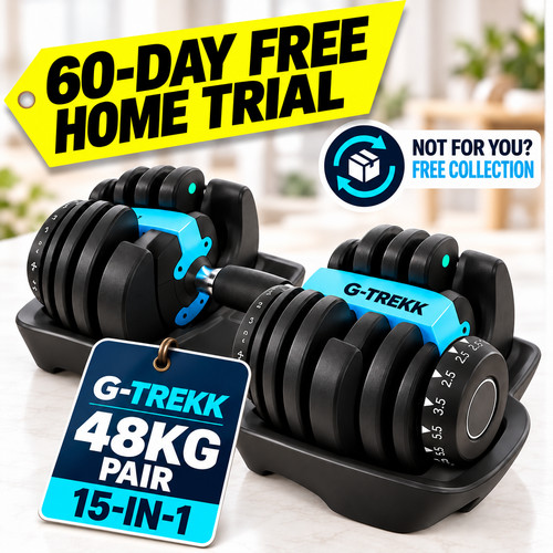 Trekk adjustable dumbbells - adjustable,