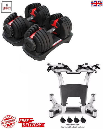 40kg adjustable dumbbells - 40kg, set