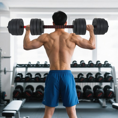 Adjustable dumbbell barbell - dumbbell,