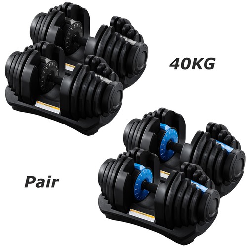 Adjustable dumbbell 40kg - dumbbell,