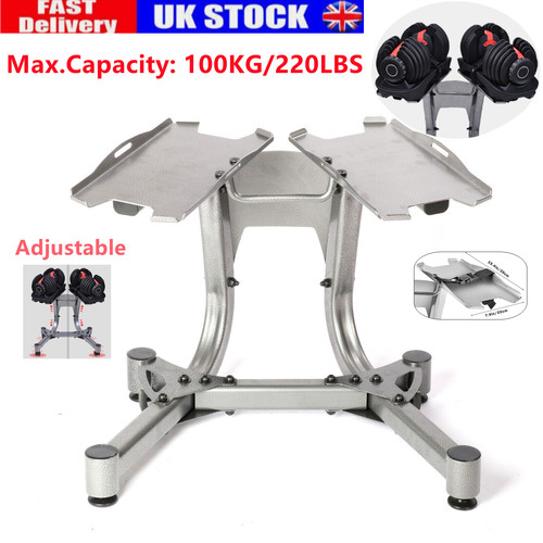 Adjustable dumbbell stand - adjustable, rack