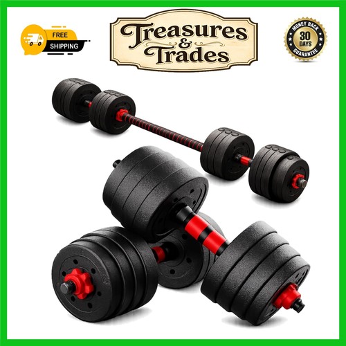 Adjustable 1 barbell - 2, in