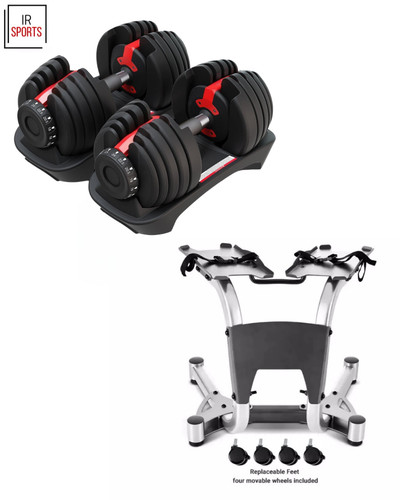 40kg adjustable dumbbells - adjustable,