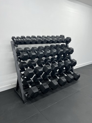 Hex dumbbell 40kg set with - 2.5-40kg,