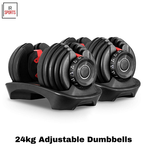 Adjustable dumbbells set - adjustable,