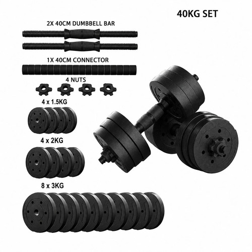 Adjustable dumbbell 40kg - adjustable,
