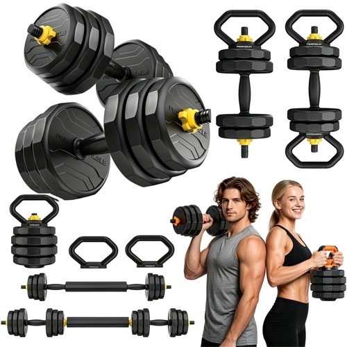 Adjustable dumbbell - 5-in-1,
